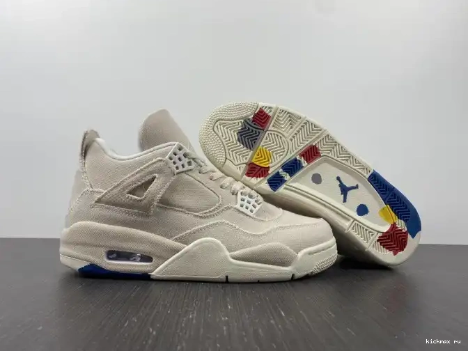 Rep Kickmax DQ4909-100 Jordan Blank (W) Retro 4 Canvas 0507